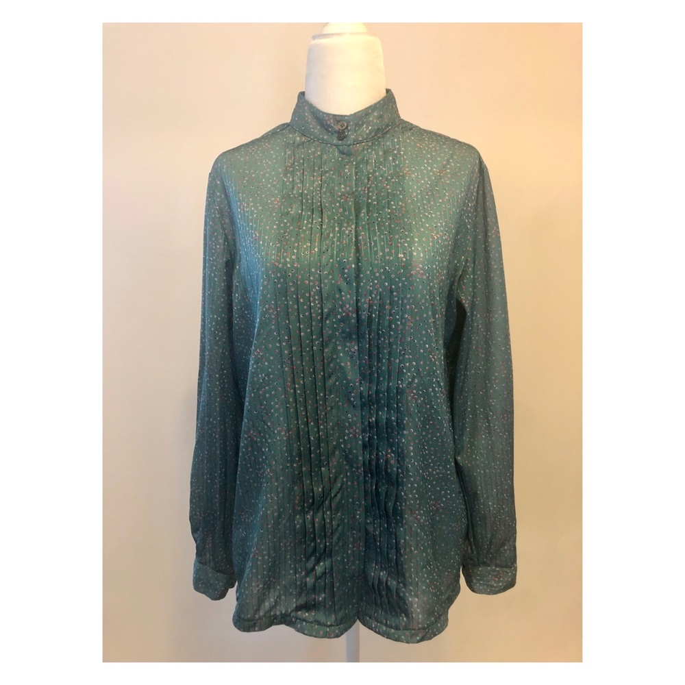 Women’s Blouse, pleated front